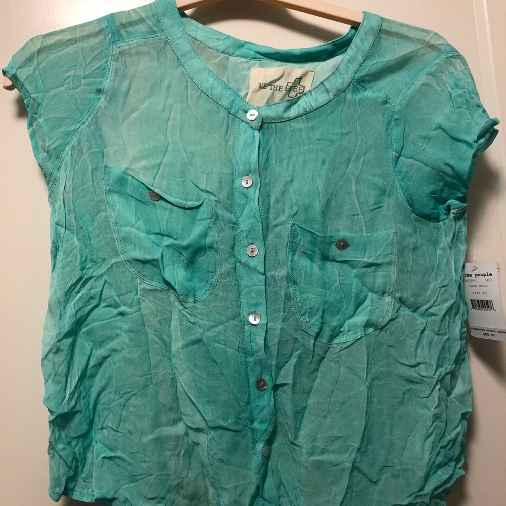 Free People Spellbound Button Up - image 3